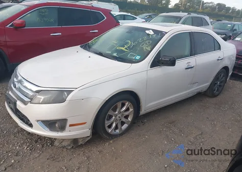 2012 Ford Fusion Sel z USA, uszkodzony, nr VIN 3FAHP0JA8CR134433